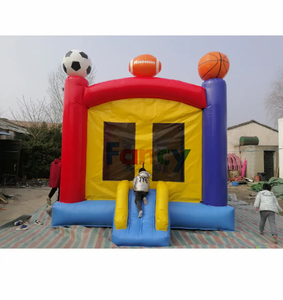 Castillo Hinchable Comercial de PVC 5x5m con Obstáculos de Montar a Caballo y Trampolín, Fácil de Instalar, con Comentarios Favorables - Product Image 2