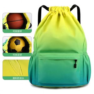 Custom Lightweight Waterproof <b>Drawstring</b> <b>Backpack</b> Sack Pack for Sports & Gym Use for Men & Women Premium Promotional Sportpacks - Product Image 3
