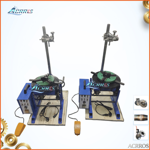 Voltage 220v Foot Pedal 90 Degree Tilting Rotating Welding Turntable Adjustable Torch Holder Loading 200kg Welding Positioners - Product Image 3