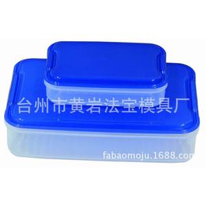 Molde para Contenedor de Almacenamiento de Alimentos de Plástico, Moldeo por Inyección, Material P20, Superficie Semifija de Una Pieza - Product Image 1
