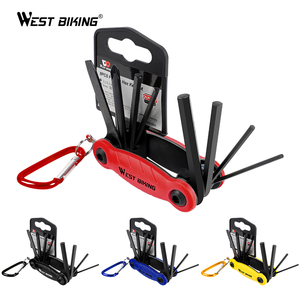 WEST BIKING-juego de accesorios para bicicleta de montaña, mini herramienta de reparación - Product Image 2