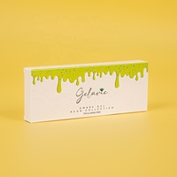 Boîtes en papier personnalisées robustes imprimées en UV couleur, cartons de luxe à motifs et couleurs personnalisables pour vernis à ongles en gel et cosmétiques