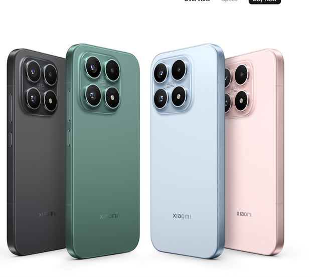 Global Version Mi 17 6.3'' 120Hz Oled SD 8 Elite Gen 5 50MP Camera 100W Fast charging 6330mAh 2026 Flagship 5G Smart Phone