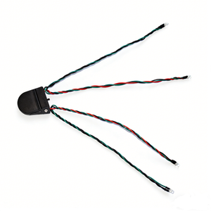 تجميعة أسلاك مخصصة لمصابيح LED ثنائية القطب مع موصل ثنائي السن - Product Image 1