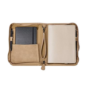 Pu Leather Book Cover Dustproof Rectangular Storage <b>Bag</b> With Flower Pattern Minimalist Design For Church Books Protection - Product Image 4