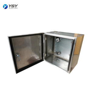 Boîtes de distribution électrique étanches en acier inoxydable IP 67 Armoire métallique extérieure Boîte de distribution d'énergie - Product Image 2