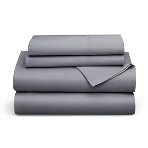 Sinyoo 100% Organic Bamboo Lyocell Bedding Bamboo Bed Sheets Bamboo Sheet Set Bed Spread Set Luxury