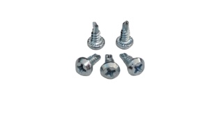 <span class=keywords><strong>Tornillo</strong></span> de punta perforadora para estructuras de acero al carbono con acabado negro o zincado # <span class=keywords><strong>7x7</strong></span>/<span class=keywords><strong>16</strong></span> - Product Image 2