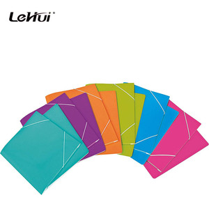 Đầy Màu Sắc Thực Tế Quản Lý Tài Liệu Bóng Nhiều Lớp 3-Flap Thư Mục Với Elastics Cho Nghiên Cứu Và Kinh Doanh - Product Image 3