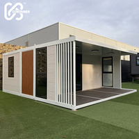 Poubelle Mobile Xu Pliante Préfabriquée Conteneur Extensible Maison Intégrée Pod 30 pieds avec Salle de Toilette Livraison Gratuite