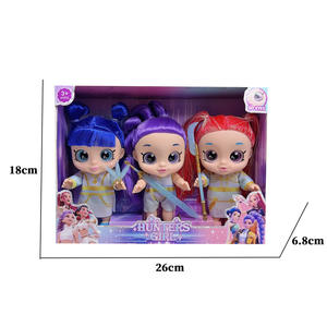 BOTU, la Canción Temática de la Música, Muñeca Articulada de 18 cm de K-POP Witch <span class=keywords><strong>Hunter</strong></span>, Juguetes de Peluche de Tigre Azul - Product Image 5