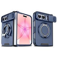 Étui pliable pour iPhone Duo 18 Ultra avec protection d'objectif en élastomère thermoplastique, style Ins, coque de téléphone à clapet