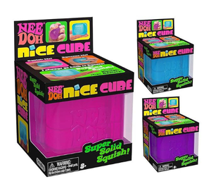 Juguete Sensorial Antiestrés Needoh Style Nice <span class=keywords><strong>Cube</strong></span>, Cubo de Hielo de Material TPR, Juguete Blandito de Maltosa para Aliviar el Estrés y Desarrollar el Agarre - Product Image 1