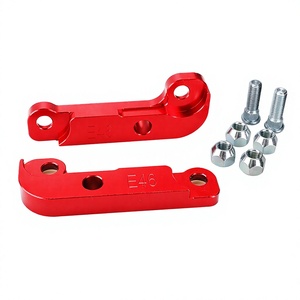 Support de réglage de l'angle de direction rouge pour CNSPEED E46, pièce de mise à niveau pour BMW M3 - Product Image 1