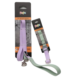 Accessoires pour animaux de compagnie Logo personnalisé professionnel PVC collier de chien étanche collier de chaîne de chien multicolore pour la formation des chiens colliers pour animaux de compagnie - Product Image 5