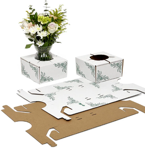 Cajas de Regalo Personalizadas con Logotipo, Diseño Rosa Amor para Mamá, Cartón Corrugado con Forro de Esponja, Laminado Brillante/Mate, Materiales Reciclados, Aptas para Velas - Product Image 2