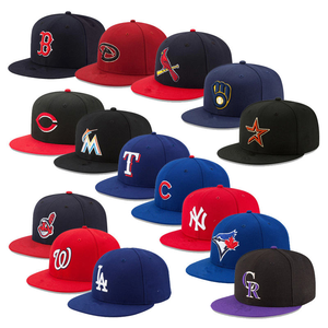 Nuovo Cappellino da <span class=keywords><strong>Baseball</strong></span> Classico da <span class=keywords><strong>Uomo</strong></span> Originale di Alta Qualità con Visiera Piatta, <span class=keywords><strong>Cappello</strong></span> Aderente, Berretto a 6 Pannelli con Retro Chiuso, Gorras Snapback Aderente - Product Image 2