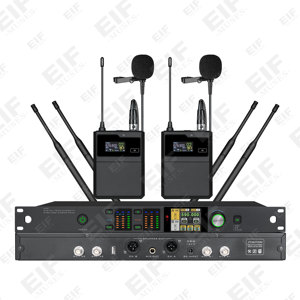 Micrófono Inalámbrico de Doble Canal PM-3000 con Supresor de Retroalimentación/Echo/Equalizador Integrado, Micrófono de Alta Calidad - Product Image 5
