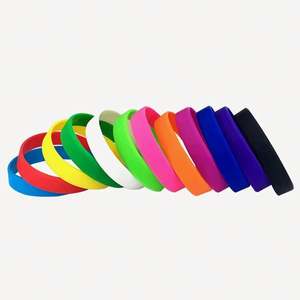 Bracelet en silicone personnalisé avec logo imprimé, couleur assortie, respectueux de l'environnement, bracelet en silicone inspirant - Product Image 3