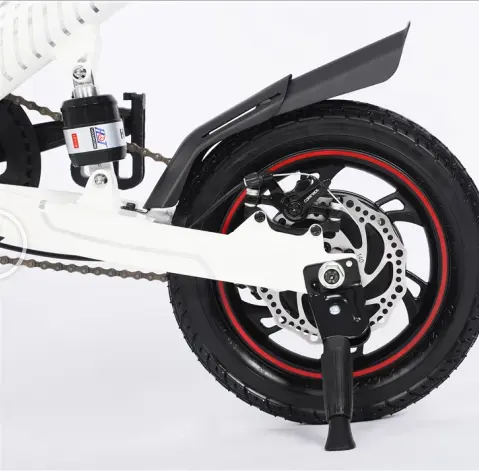 14-дюймовый два колеса с передние и задние дисковые тормоза педаль помощник и 350 Вт мотор с комбинированным источником энергии в сложенном виде личных электрических велосипедов