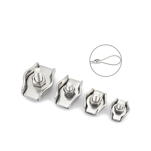 Jinchao – Serre-câbles en acier inoxydable 304, attaches simples et doubles pour câbles - Product Image 4