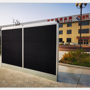 Neue 1-jährige Garantie Kunststoff-Verdunstungswaben-Kühl kissen mit Edelstahl rahmen für Geflügelfarmen in Hühner häusern - Product Image 3