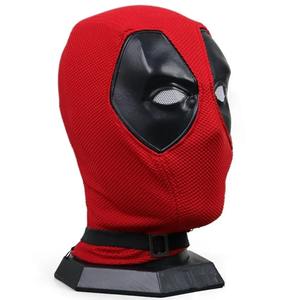 Halloween <span class=keywords><strong>Deadpool</strong></span> Masque <span class=keywords><strong>Costume</strong></span> Overhead Polyester Masque Wade Wilson Couvre-chef Carnaval Masque de fête pour adulte - Product Image 6