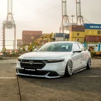 Kit de Carrocería para Accord, Divisor de Parachoques, Estilo YOFER, Negro Brillante, Labio de Parachoques Delantero para Honda Accord 11.ª Generación 2023, Accesorios para Automóviles