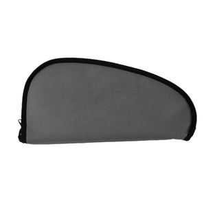 OEM ODM Sac de tir Sac d'arme de poing rembourré souple Sac de pistolet 14 "pour tir à distance - Product Image 2