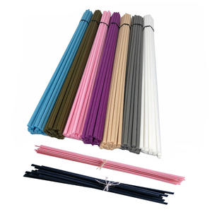 Bâtonnets diffuseurs en fibre, bâtonnets d'aromathérapie en rotin sans colle, multicolores, pour aromathérapie décorative - Product Image 1