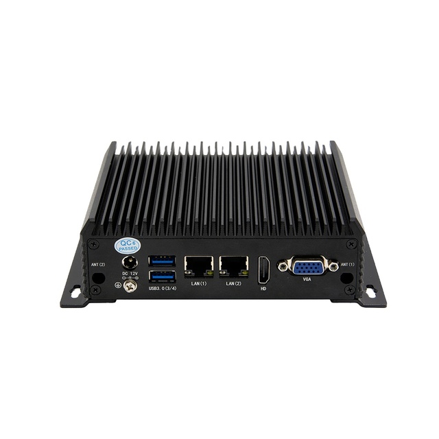 XLW OEM ODM Intel N100 Quad Core 2 HD Display Dual LAN WiFi6 BT Win10 Ubuntu VESA Industrial Computer Fanless Mini Pc