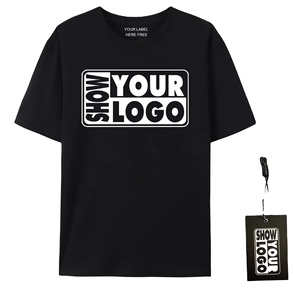 CB01-79000 T-shirt Homme en Jersey 190 g/m² 100 % Coton avec Logo Sérigraphié Écologique Respirant Anti-boulochage Blanc Noir - Product Image 1