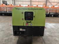 Compresseur d'air mobile diesel sur mesure certifié EU EPA T4F, 185 CFM (5 m³/min), avec moteur Yanmar et bloc compresseur refroidi par air
