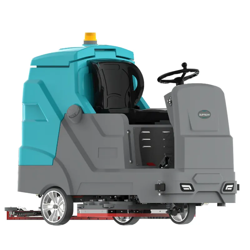 Thiết kế mới SBN-1200Plus cao su máy Làm Sạch Sàn thân thiện với môi trường đi xe trên sàn Scrubber