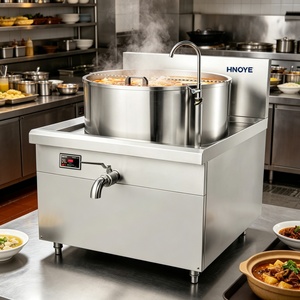Cocina de Inducción Comercial de Acero Inoxidable de 30KW para Derretir Caramelos de Azúcar y Jarabes - Product Image 4