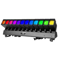 Barre de lumière LED 12x60w à tête mobile, lavage de scène, RGBW 12*60W, faisceau DMX, lumières de scène, 4 en 1, discothèque, DJ, lavage mural