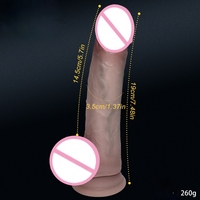 Vibrador de Alta Calidad con Control Remoto, Dildo Vibrador para Mujeres, Juguete Sexual Realista, Dildo Vibrador Femenino
