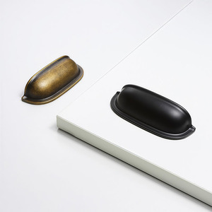 Poignée de porte de placard de cuisine moderne en alliage de zinc, boutons de meubles de villa, quincaillerie, poignées de tiroir de placard - Product Image 6