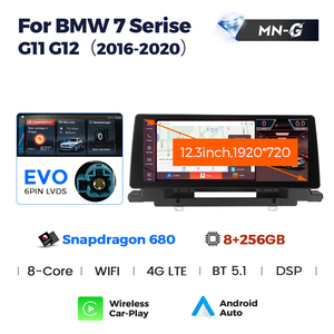 Autoradio Mekede con Qualcomm Snapdragon 680 per <span class=keywords><strong>BMW</strong></span> Serie 7 G11 G12, BT DSP, Car-play Wireless, 8Gb - Product Image 5