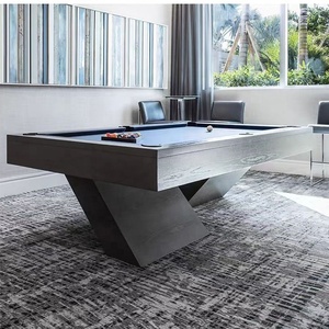 <span class=keywords><strong>Mesa</strong></span> de <span class=keywords><strong>Billar</strong></span> de Madera Maciza Rosa Hecha en China, 9 pies, con Base de Pizarra, Diseño Personalizado a Medida para Pedidos de Proyectos de Salones de Belleza y Resorts - Product Image 6