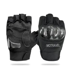 Customize Breathable Summer Motor Bike Guanti Moto Estivi Racing Motorbike Gauntlet Half Riding Gloves Motorcycle Men