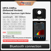 HPCS330Pro 380-1000nm Mètre de spectre lumineux, testeur CCT CRI, mesure du scintillement