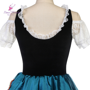 Costume da ballo romantico Tutu TARANTELLA di gruppo costumi da ballo per ballerine da ballo e da ginnastica - Product Image 6