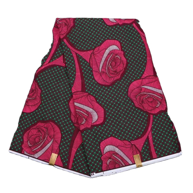 Высокое качество 2021 новый узор восковая ткань с Африканским принтом восковая ткань с принтом полиэфирная ткань