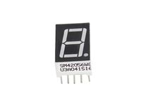 Makerfabs China - Pantalla de 7 Segmentos de un Solo Dígito de 0.56 Pulgadas, Color Rojo, Cátodo Común, Fácil Montaje en Placas de Circuito Impreso o Enchufes B264