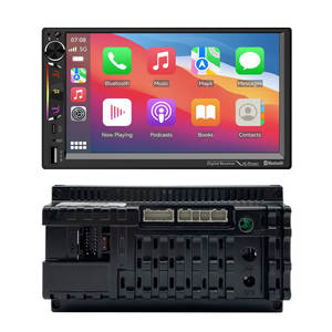 Linux Universal 2 Din Autoradio 7 pouces autoradio vidéo stéréo Carplay Auto Gps Navigation Ips écran tactile - Product Image 1