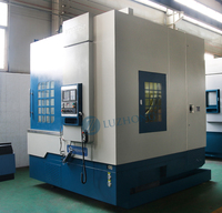 Tour CNC vertical robuste avec système GSK, machine de tournage CNC verticale VTC1250 avec tourelle taïwanaise