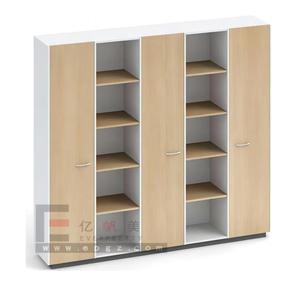 Armoire de bureau élégante, simple et moderne en bois avec étagère assortie Boss Desk - Product Image 2