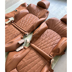 Fundas <span class=keywords><strong>de</strong></span> Asiento <span class=keywords><strong>de</strong></span> Coche Personalizadas <span class=keywords><strong>de</strong></span> Lujo con Logotipo en PVC y Cuero, Diseño 3D, para BMW Serie 5 2011-2026 - Product Image 6