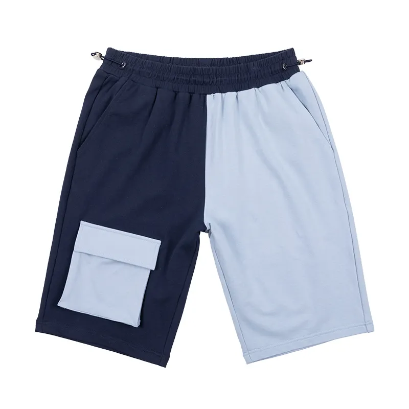 Calça de basquete casual de salto micro, calça de cinco pontos para homens, calção esportivo americano de verão, calças médias